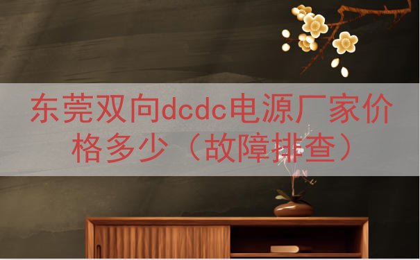 东莞双向dcdc电源厂家价格多少（故障排查）